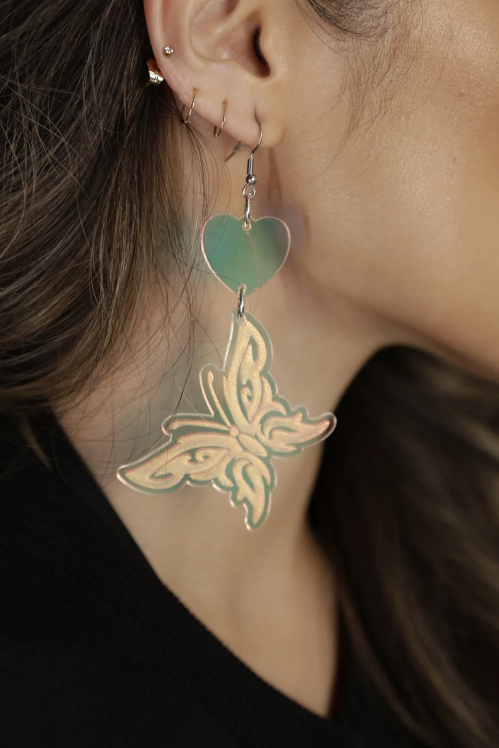 Rolita Couture X IHR Match My Fly Butterfly Earrings 3 Rolita Couture X IHR Match My Fly Butterfly Earrings