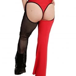 Rolita Couture Rolita X IHR Splice Fishnet Ride Em Bell Chaps Clothing 18 Rolita Couture Rolita X IHR Splice Fishnet Ride Em Bell Chaps Clothing