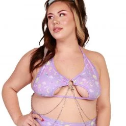 Rolita Couture Lunita X IHR Ultra Violet Rebel Chain Top Clothing 18 Rolita Couture Lunita X IHR Ultra Violet Rebel Chain Top Clothing