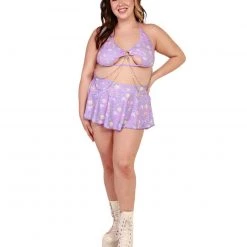 Rolita Couture Lunita X IHR Ultra Violet Rebel Chain Top Clothing 20 Rolita Couture Lunita X IHR Ultra Violet Rebel Chain Top Clothing