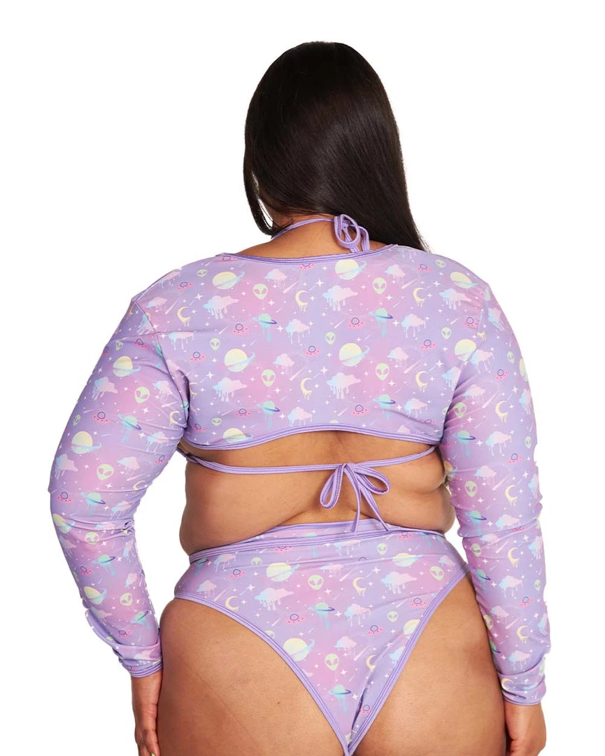 Rolita Couture Clothing Lunita X IHR Ultra Violet Ultra Crop Top 13 Rolita Couture Clothing Lunita X IHR Ultra Violet Ultra Crop Top