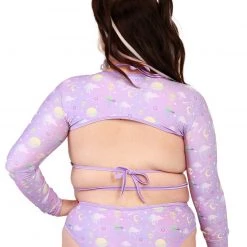 Rolita Couture Clothing Lunita X IHR Ultra Violet Ultra Crop Top 31 Rolita Couture Clothing Lunita X IHR Ultra Violet Ultra Crop Top