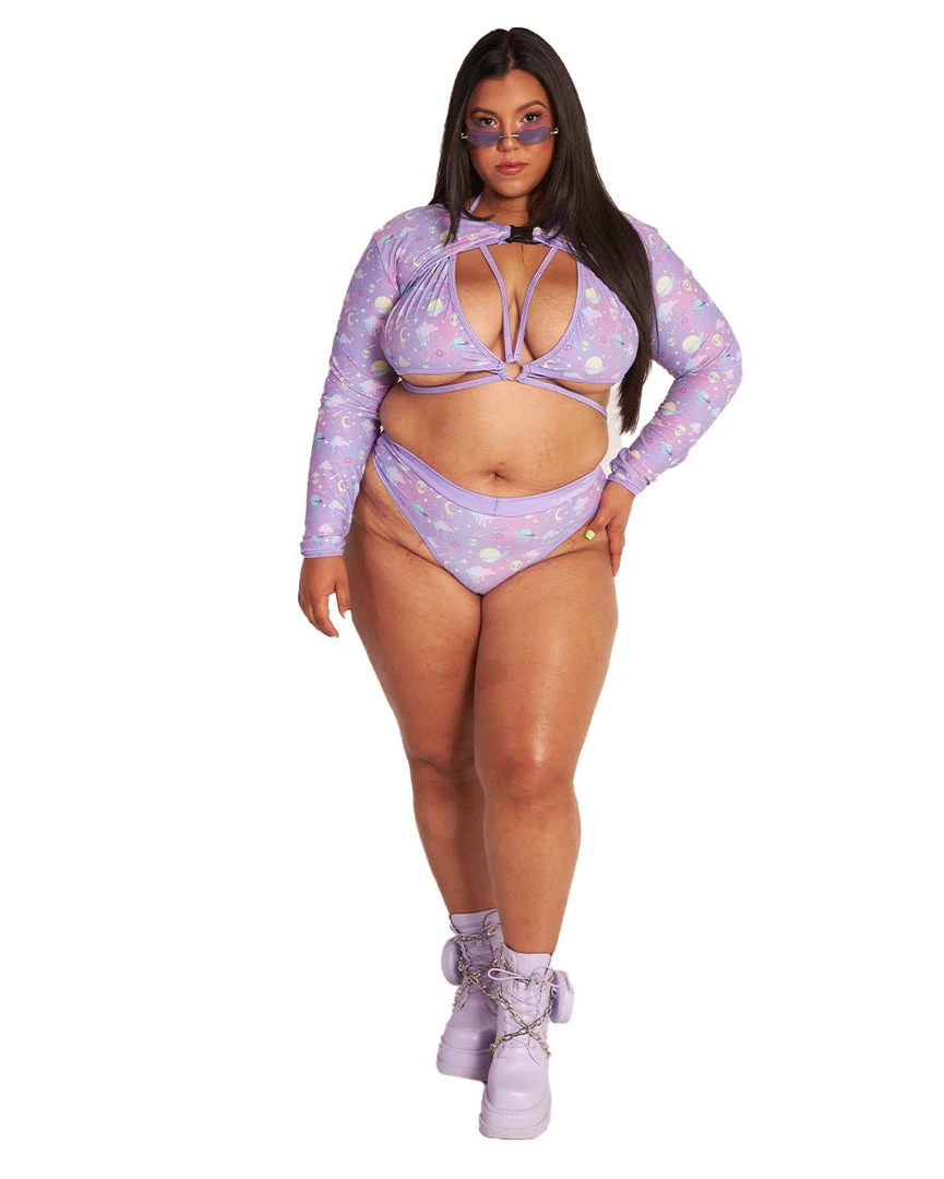 Rolita Couture Clothing Lunita X IHR Ultra Violet Ultra Crop Top 11 Rolita Couture Clothing Lunita X IHR Ultra Violet Ultra Crop Top