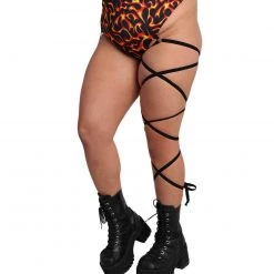 Lyte Couture X IHR Flame High Waisted High Cut Bottoms 23 Lyte Couture X IHR Flame High Waisted High Cut Bottoms