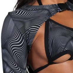 Lyte Couture X IHR Illusions Ultra Crop Top Clothing