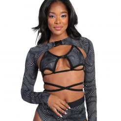 Lyte Couture X IHR Illusions Ultra Crop Top Clothing