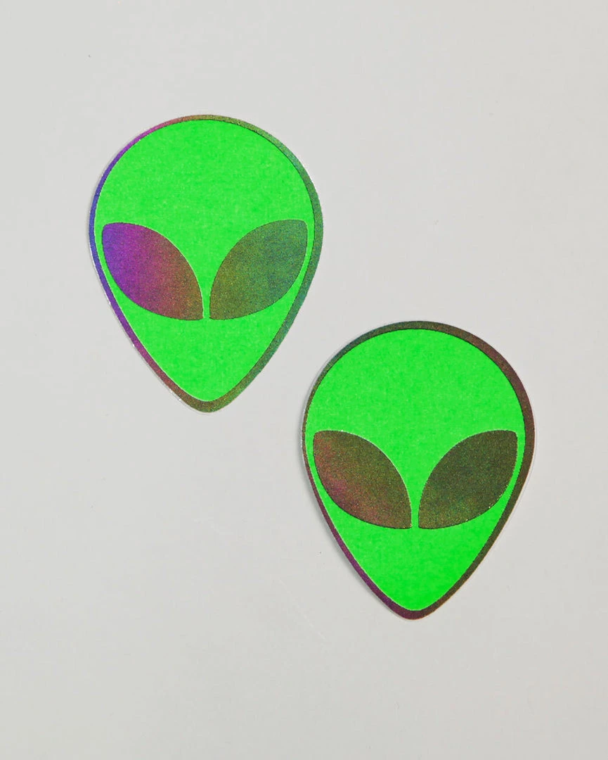 Pastease Reflective Alien Pasties 3 Pastease Reflective Alien Pasties