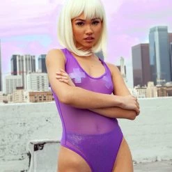 Body Language Mesh Thong Bodysuit 31 Body Language Mesh Thong Bodysuit