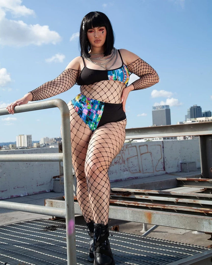 Day G Electric City Spliced Cropped Cami 8 Day G Electric City Spliced Cropped Cami