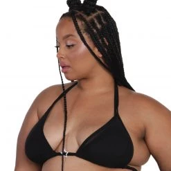 OhYes Tops Super Star Mesh Triangle Top