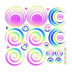 Sasswear Melted Spaceship Reflective Body Sticker 7 Sasswear Melted Spaceship Reflective Body Sticker