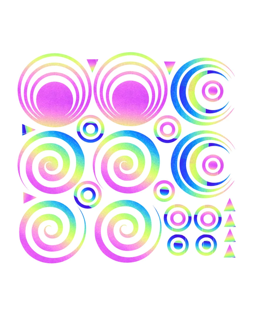 Sasswear Melted Spaceship Reflective Body Sticker 5 Sasswear Melted Spaceship Reflective Body Sticker