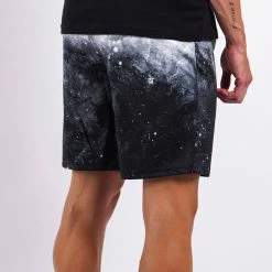 INTO THE AM Bottoms Galaxy Splatter Shorts 11 INTO THE AM Bottoms Galaxy Splatter Shorts