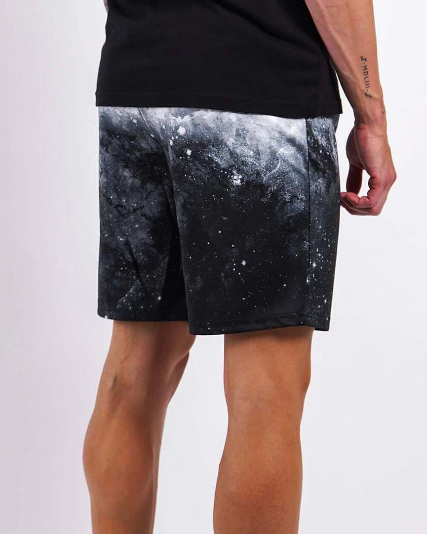 INTO THE AM Bottoms Galaxy Splatter Shorts 7 INTO THE AM Bottoms Galaxy Splatter Shorts