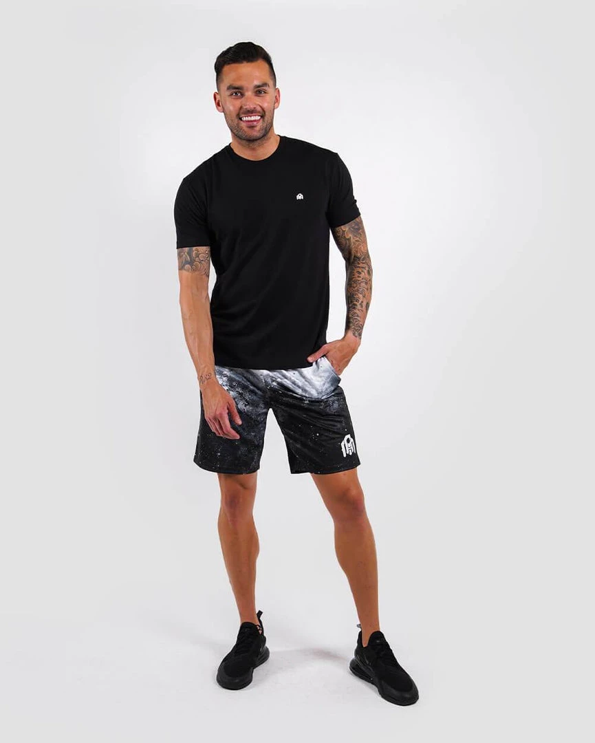 INTO THE AM Bottoms Galaxy Splatter Shorts 5 INTO THE AM Bottoms Galaxy Splatter Shorts