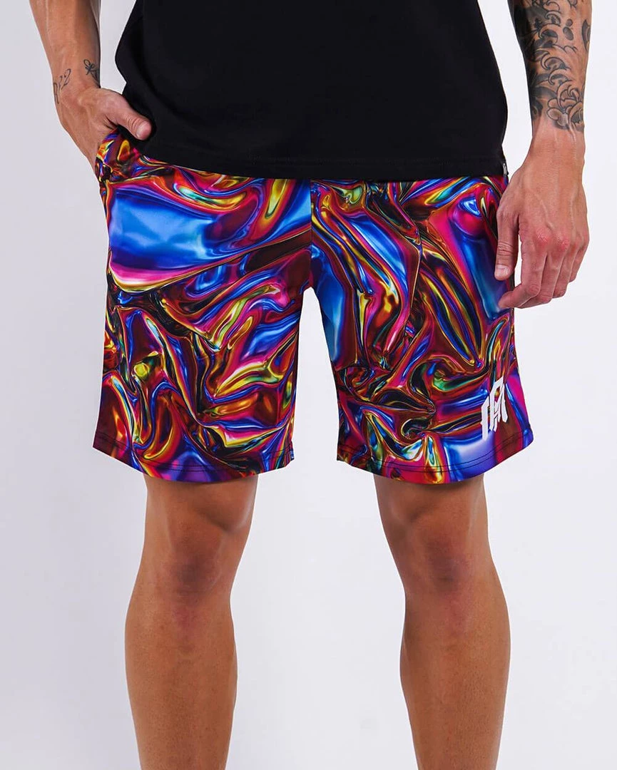 INTO THE AM Prismatic Shorts 4 INTO THE AM Prismatic Shorts