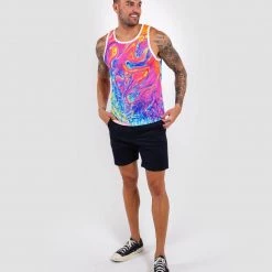 INTO THE AM Liquified Tank Top Men 9 INTO THE AM Liquified Tank Top Men