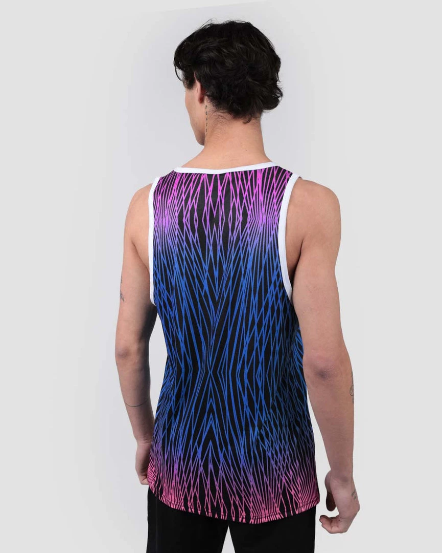 INTO THE AM Men Kaleidoscopic Ripples Tank 7 INTO THE AM Men Kaleidoscopic Ripples Tank