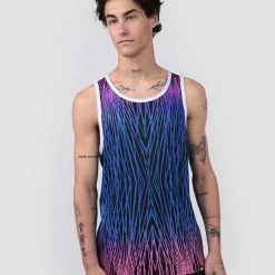 INTO THE AM Men Kaleidoscopic Ripples Tank