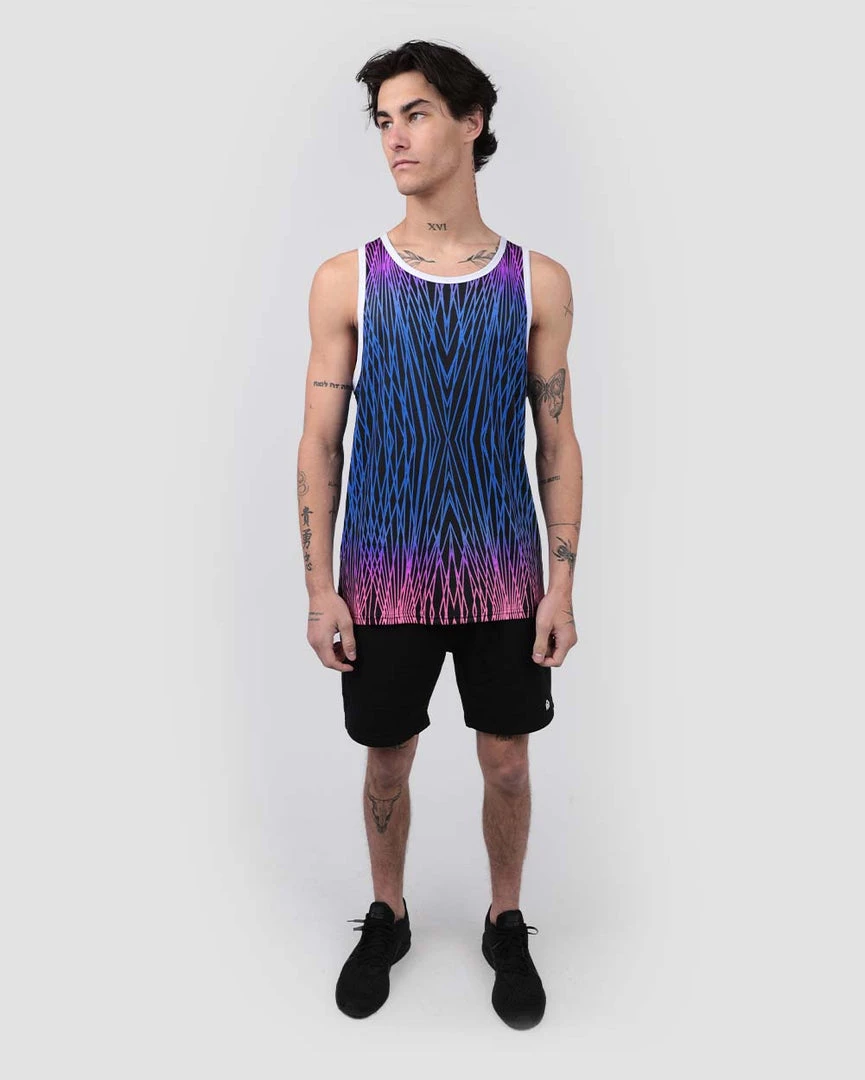 INTO THE AM Men Kaleidoscopic Ripples Tank 5 INTO THE AM Men Kaleidoscopic Ripples Tank