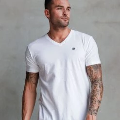 INTO THE AM Basic V-Neck Tee