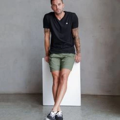 INTO THE AM Basic V-Neck Tee