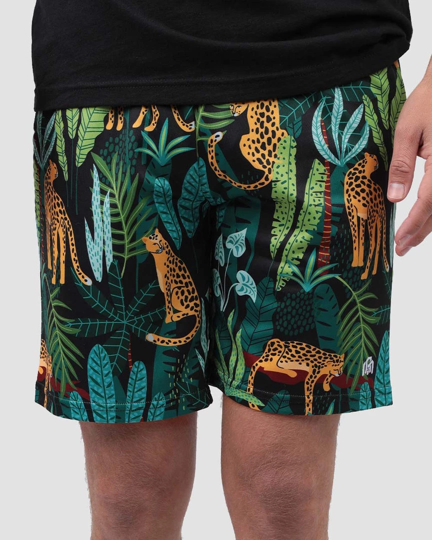 INTO THE AM Men Jungle Cats Shorts 8 INTO THE AM Men Jungle Cats Shorts