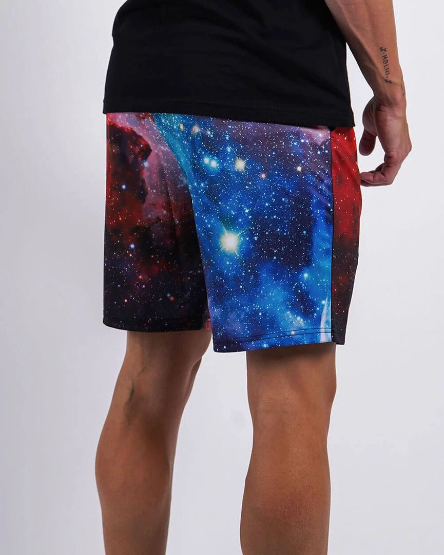 INTO THE AM Bottoms Milky Way Shorts 7 INTO THE AM Bottoms Milky Way Shorts