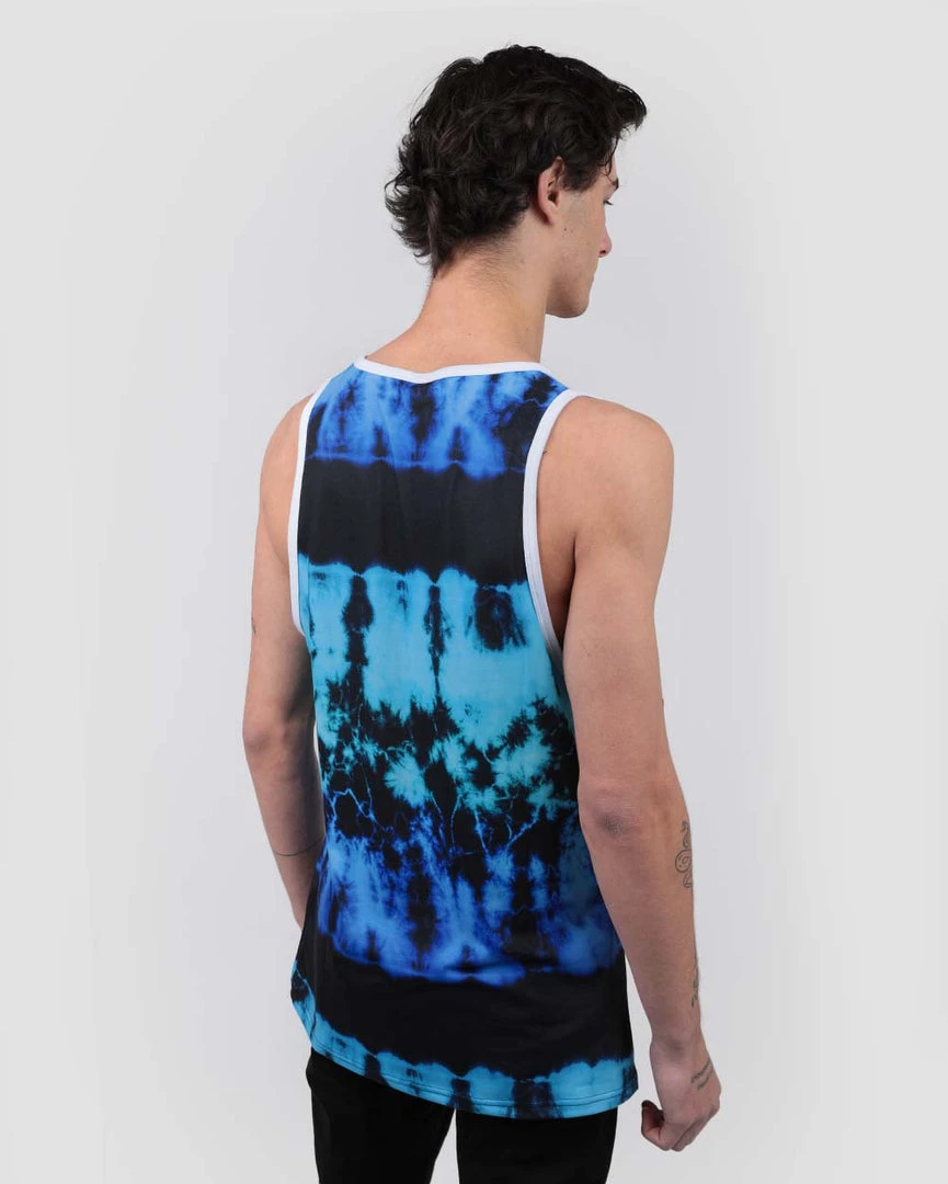 INTO THE AM Men Abstract Shores Tank 8 INTO THE AM Men Abstract Shores Tank