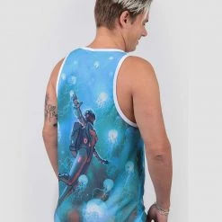 INTO THE AM Men Astro Jellies Tank 13 INTO THE AM Men Astro Jellies Tank