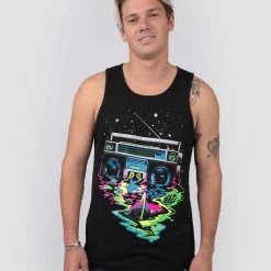 INTO THE AM Men Cosmic Beats Tank