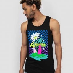 INTO THE AM Men Daisy Spores Tank