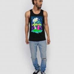 INTO THE AM Men Daisy Spores Tank