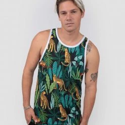 INTO THE AM Jungle Cats Tank Men