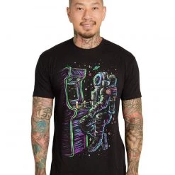 INTO THE AM Astro Arcade Glow-in-the-Dark Tee