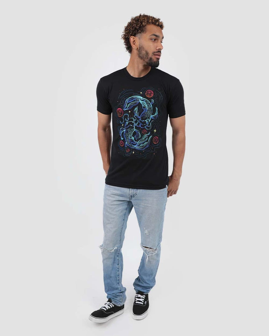 INTO THE AM Cosmic Koi Tee Men 5 INTO THE AM Cosmic Koi Tee Men