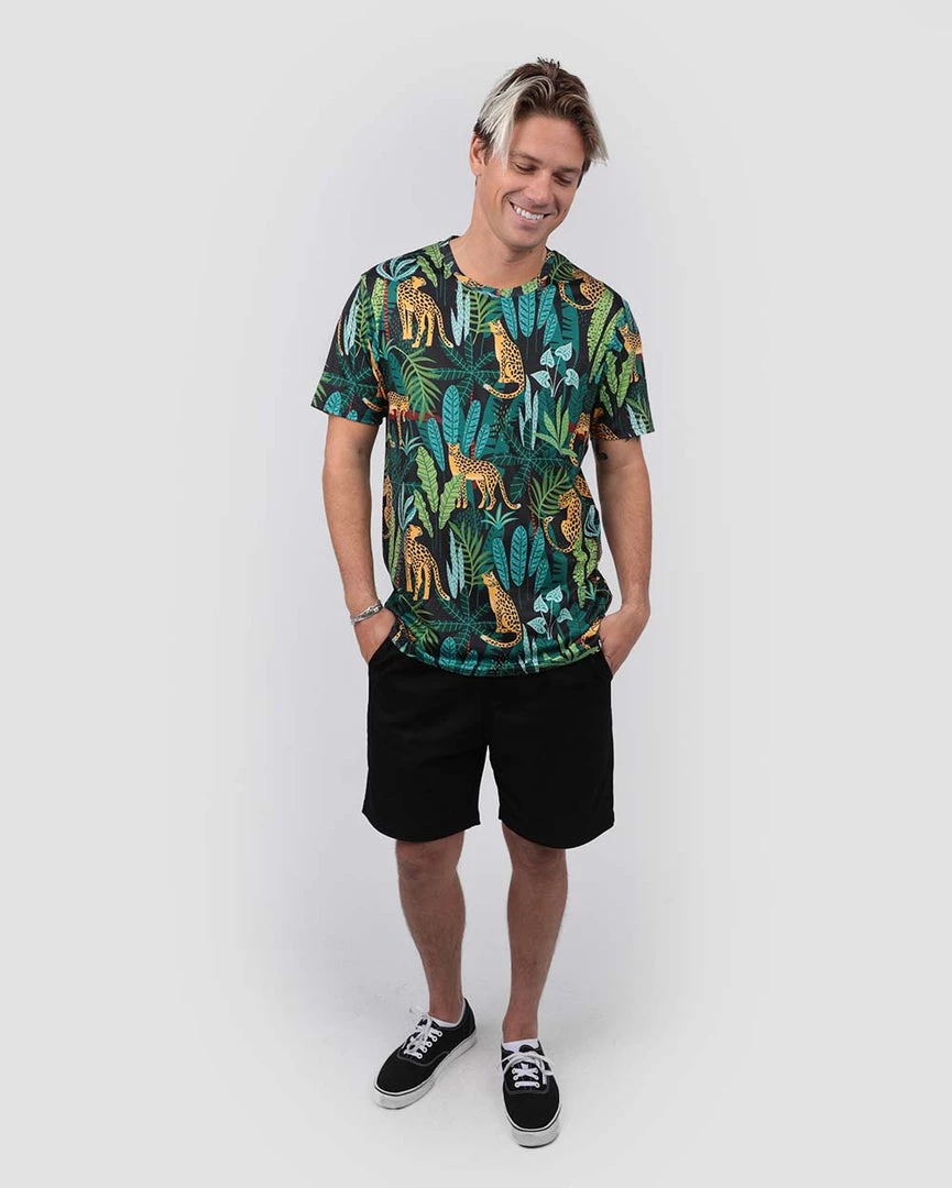 INTO THE AM Jungle Cats Tee Men 6 INTO THE AM Jungle Cats Tee Men