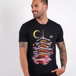 INTO THE AM Men Sakura Galaxy Tee