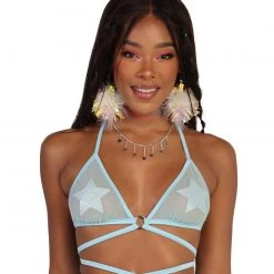 Body Language Mesh Underboob Ring Top Clothing 112 Body Language Mesh Underboob Ring Top Clothing