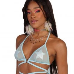 Body Language Mesh Underboob Ring Top Clothing 113 Body Language Mesh Underboob Ring Top Clothing