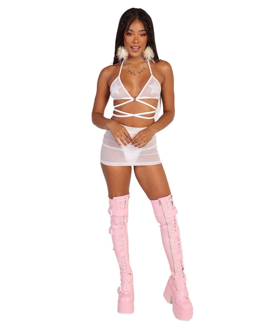 Body Language Mesh Underboob Ring Top Clothing 35 Body Language Mesh Underboob Ring Top Clothing