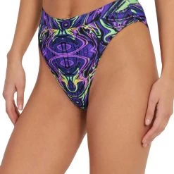 Dippin Daisies Midnight Lava High-Cut Bottoms Clothing 14 Dippin Daisies Midnight Lava High-Cut Bottoms Clothing