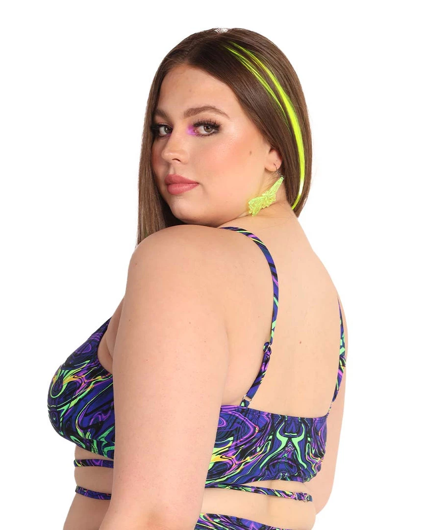 Dippin Daisies Clothing Midnight Lava Wrap Around Top 12 Dippin Daisies Clothing Midnight Lava Wrap Around Top