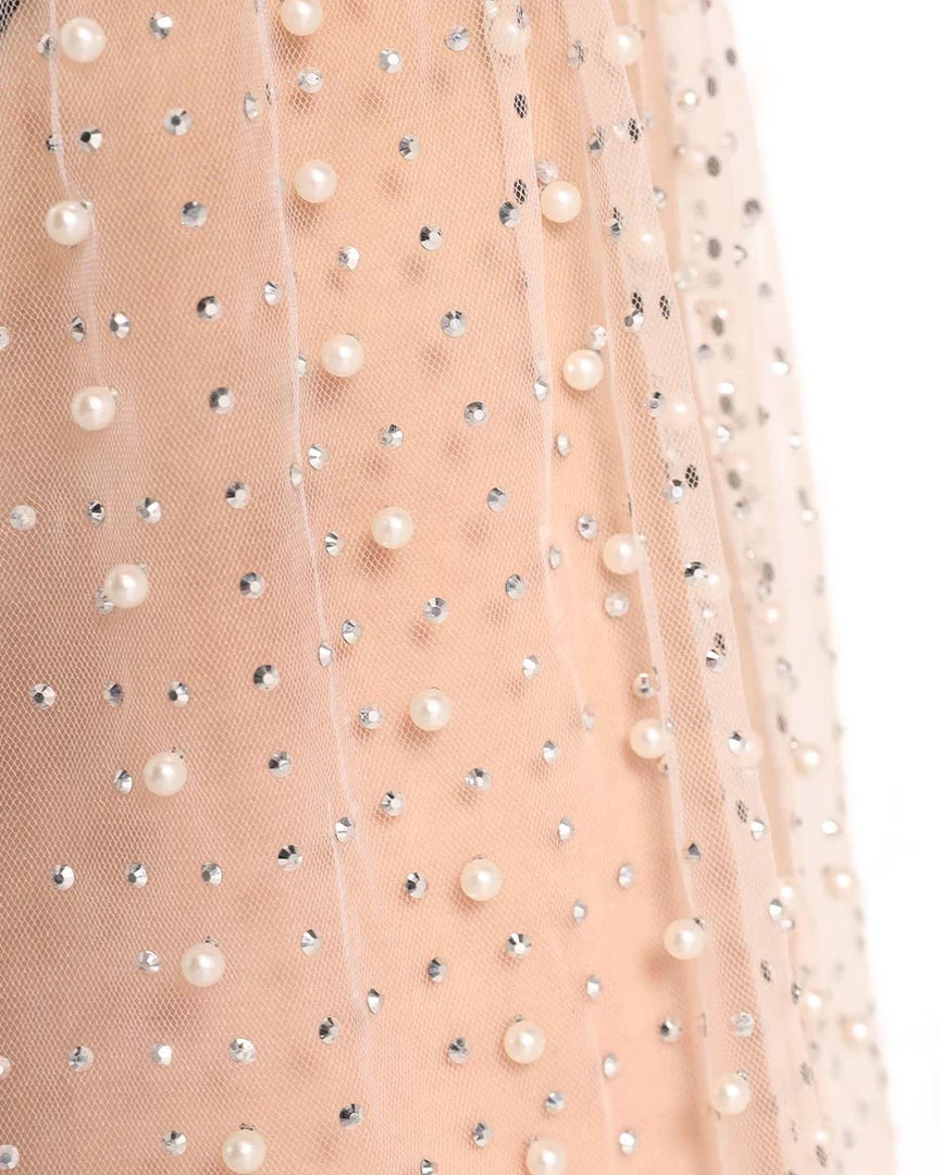 Hot & Delicious Black Bead Mon Cheri Mesh Rhinestone Skirt 9 Hot & Delicious Black Bead Mon Cheri Mesh Rhinestone Skirt