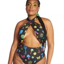 Cherry Mellow, Inc. Mush Love Halter Bodysuit 16 Cherry Mellow, Inc. Mush Love Halter Bodysuit