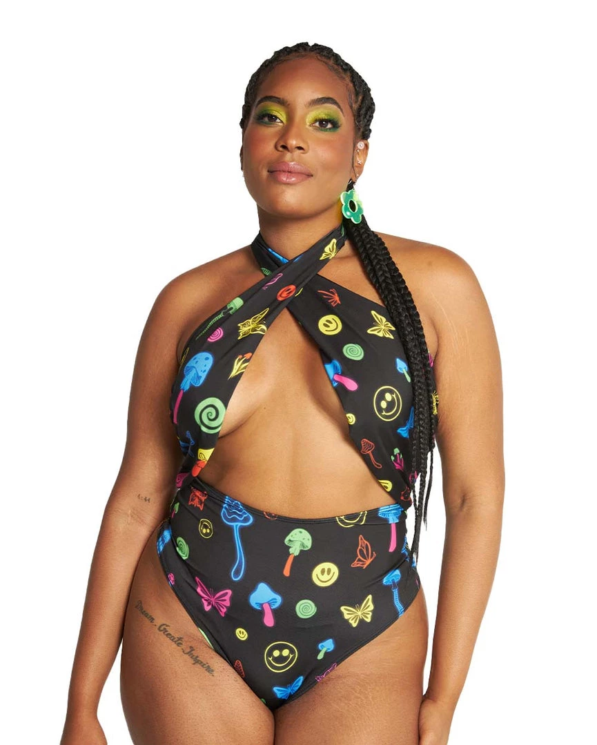 Cherry Mellow, Inc. Mush Love Halter Bodysuit 8 Cherry Mellow, Inc. Mush Love Halter Bodysuit