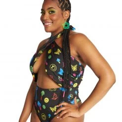 Cherry Mellow, Inc. Mush Love Halter Bodysuit 17 Cherry Mellow, Inc. Mush Love Halter Bodysuit