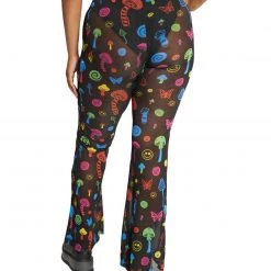 Cherry Mellow, Inc. Mush Love Mesh Bell Bottoms