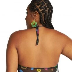 Cherry Mellow, Inc. Mush Love Mesh O-Ring Top New Arrivals