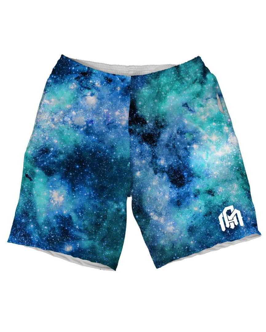 INTO THE AM Nebula Skies Shorts Bottoms 3 INTO THE AM Nebula Skies Shorts Bottoms